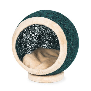 Markamama Küre Şeklinde Kedi Evi 45 CM Yeşil