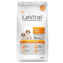 La Vital Küçük Irk Kuzu Etli Yavru Köpek Maması 2 KG