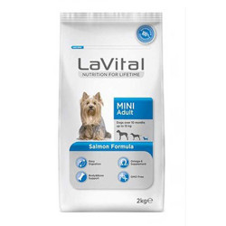 La Vital Küçük Irk Somonlu Yetişkin Köpek Maması 2 KG