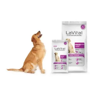 La Vital Kuzu Etli Maxi Büyük Irk Köpek Maması 3 KG - 2