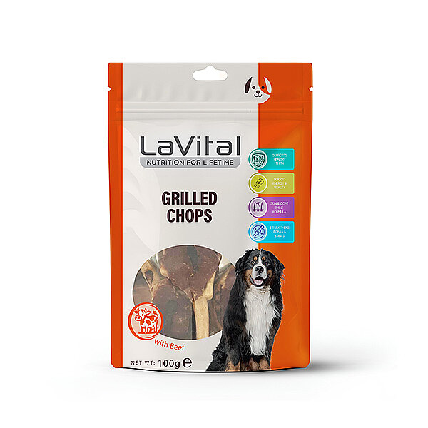 La Vital Kuzu Etli Pirzola Köpek Ödül Maması Köpek Ödül Maması 100 Gr - 1