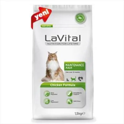 La Vital Maintenance Tavuklu Kedi Maması 1.5 KG - 1