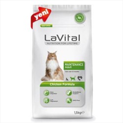 LaVital Tavuk Etli Yetişkin Kuru Kedi Maması 1,5 kg