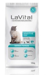La Vital Somonlu Kedi Maması 12 KG
