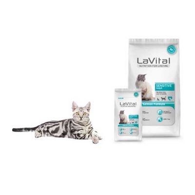 LaVital Somonlu Hassas Yetişkin Kuru Kedi Maması 12 kg - 2