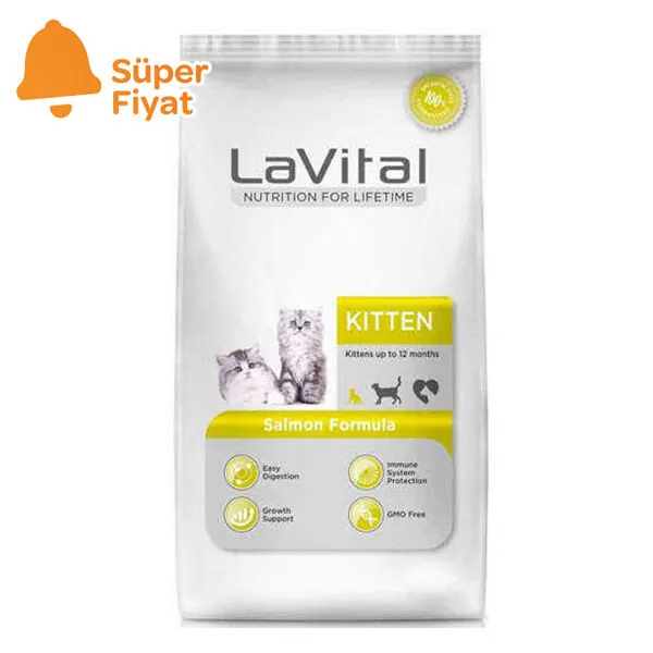 La Vital Somonlu Yavru Kedi Maması 1.5 KG - 1
