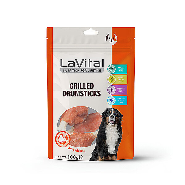 La Vital Tavuk Etli Baget Köpek Ödül Maması Köpek Ödül Maması 100 Gr - 1