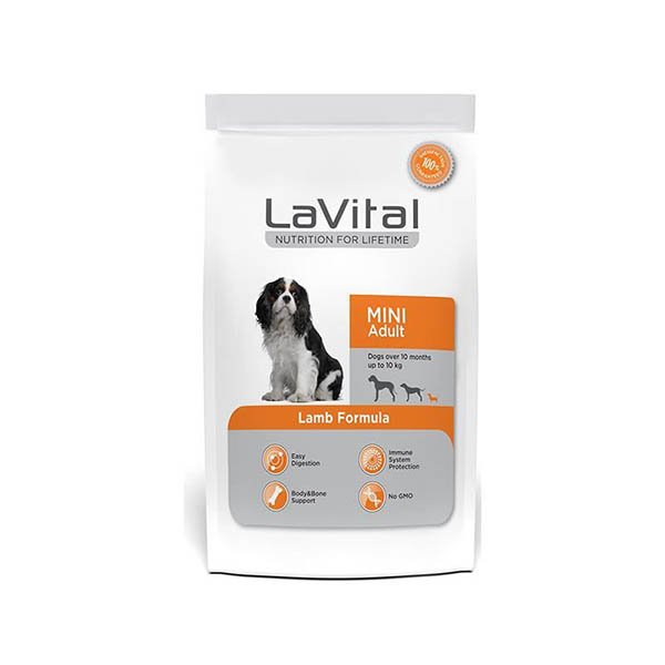 LaVital Küçük Irk Yetişkin Kuru Köpek Maması (Mini Adult) Kuzu Etli 1.5 kg - 1