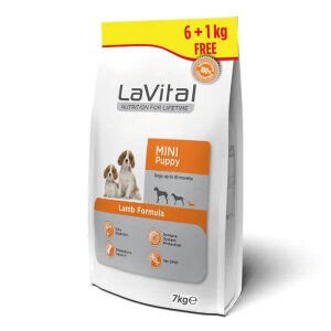 LaVital Küçük Irk Yetişkin Yavru Köpek Maması (Mini Puppy) Kuzu Etli 6+1 KG - 3
