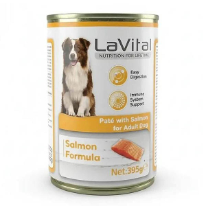 LaVital Somonlu Ezme Yetişkin Yaş Köpek Maması 395 g