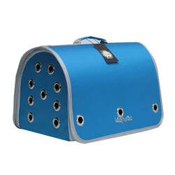 Leon Pet Kapalı Fly Bag Çanta Mavi - 2