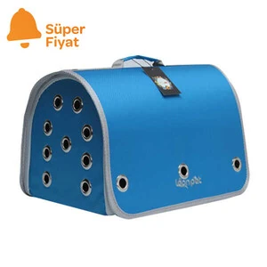 Leon Pet Kapalı Fly Bag Çanta Mavi