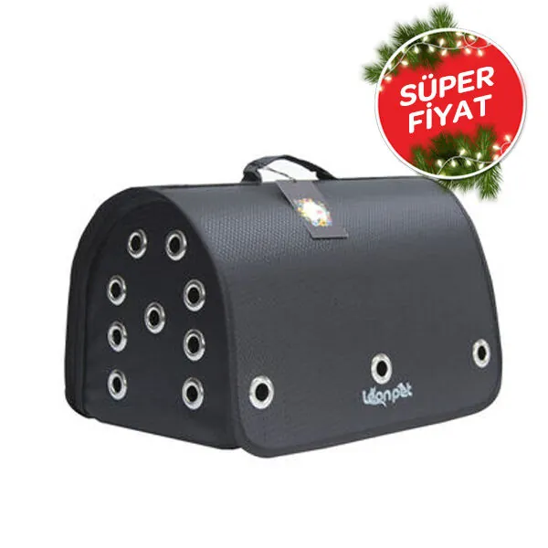 Leon Pet Kapalı Fly Bag Çanta Siyah - 1