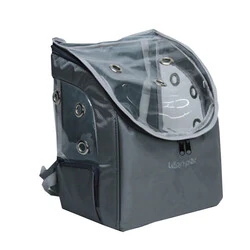 Leon Pet Şeffaf Sırt Çantası Gri - 2