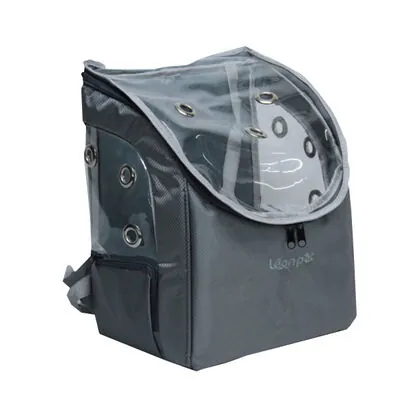 Leon Pet Şeffaf Sırt Çantası Gri - 2