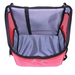 Leon Pet Şeffaf Sırt Çantası Kırmızı - 2