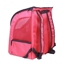 Leon Pet Şeffaf Sırt Çantası Kırmızı - 5