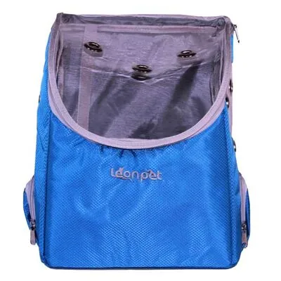 Leon Pet Şeffaf Sırt Çantası Mavi - 5