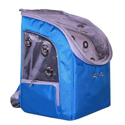 Leon Pet Şeffaf Sırt Çantası Mavi - 1