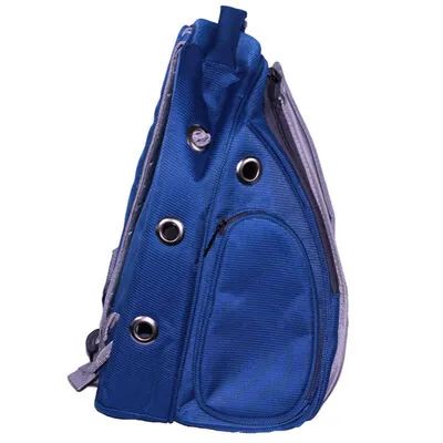 Leon Pet Sırt Çantası Fileli Lux Mavi - 3