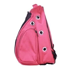 Leon Pet Sırt Çantası Şeffaf Lux Kırmızı - 6