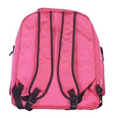 Leon Pet Sırt Çantası Şeffaf Lux Kırmızı - 7