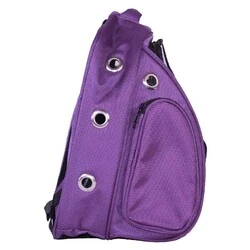 Leon Pet Sırt Çantası Şeffaf Lux Mor - 8