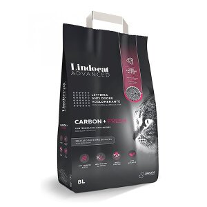 Lindocat Advanced Aktif Karbonlu Ekstra Koku Önleyici Kedi Kumu 8L