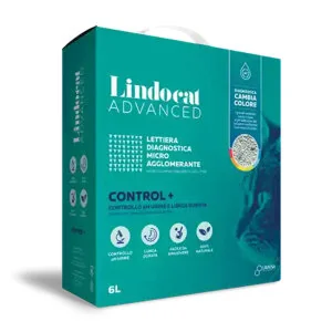 Lindocat Advanced Control+PH Kontrol Hastalık Teşhis Eden Topaklanan Kedi Kumu 6L - 2
