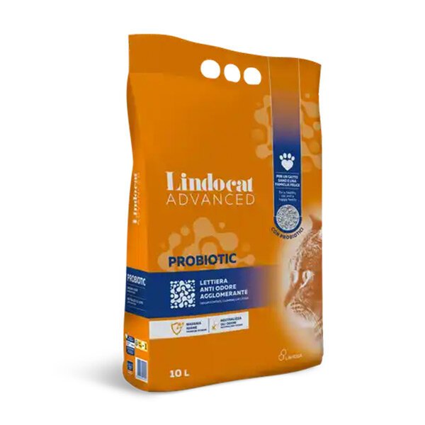 Lindocat Advanced Probiotic Kötü Bakterileri Önleyici Topaklanan Kedi Kumu 10L - 3