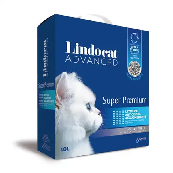 Lindocat Super Premium Extra Güçlü Topaklanan Kokusuz Kedi Kumu 10L - 1