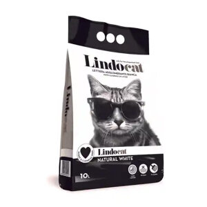 LindoCat Natural Kokusuz Kalın Taneli Topaklanan Kedi Kumu 10 L - 3