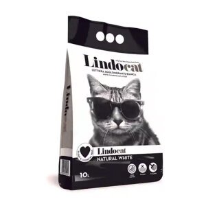 Lindocat Natural Kalın Taneli Kokusuz Topaklanan Kedi Kumu 10L