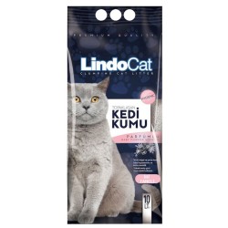 Lindocat Prestige Bebek Pudralı İnce Taneli  Kedi Kumu 10L
