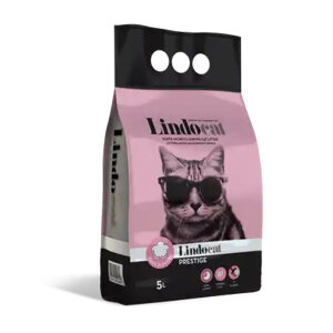 LindoCat Prestige Bebek Pudrası Kokulu İnce Taneli Topaklanan Kedi Kumu 5 L