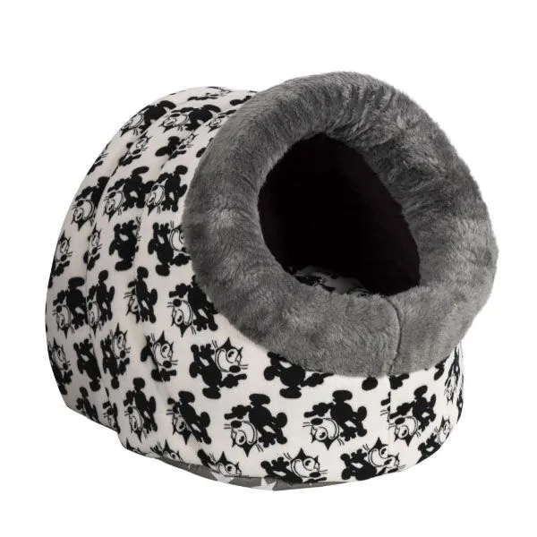 Lion Kedi Figürlü Peluş Kedi ve Köpek Yatağı - 1