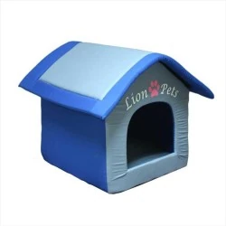 Lion Pets Çatılı Kedi ve Köpek Yatağı 53*48*50 CM