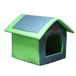 Lion Pets Çatılı Kedi ve Köpek Yatağı 53*48*50 CM - 6