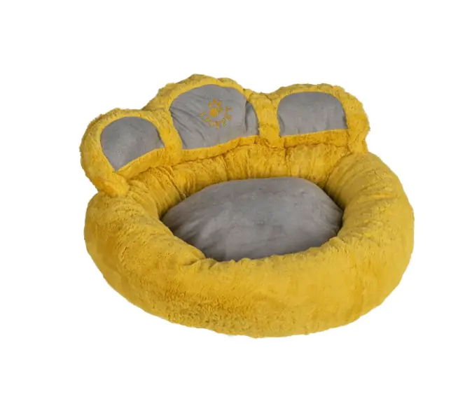 Lion Simit Kedi Yatağı Sarı - 1