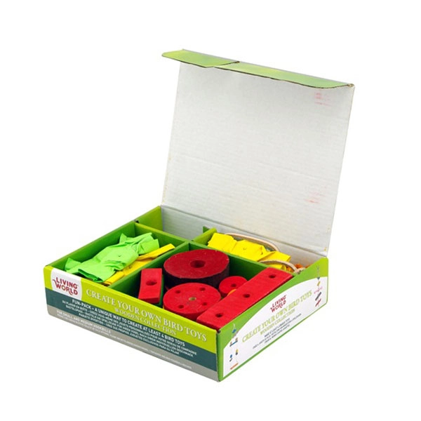 Living World Kuş Oyuncak Yapma Seti - Ahşap - 1
