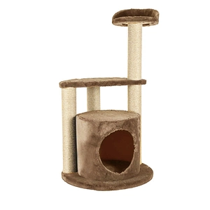 Lion Recess Kedi Yuvası ve Kedi Tırmalaması Kahverengi