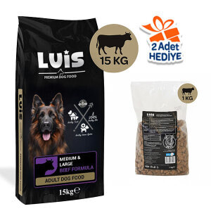 Luis Biftekli Yetişkin Köpek Maması 15 Kg