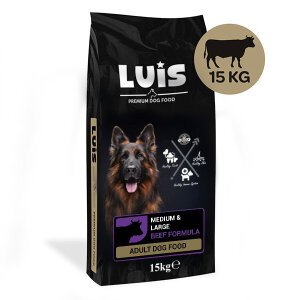Luis Biftekli Yetişkin Köpek Maması 15 Kg