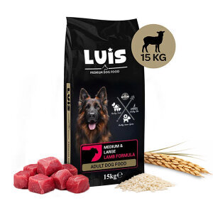 Luis Kuzu Etli Yetişkin Köpek Maması 15 Kg