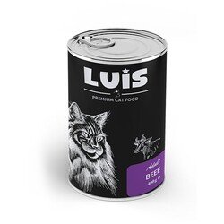 Luis Parça Dana Etli Soslu Kedi Konservesi 400 GR