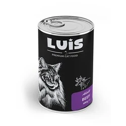 Luis Parça Dana Etli Soslu Kedi Konservesi 400 GR