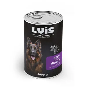 Luis Parça Dana Etli Soslu Köpek Konservesi 400 GR