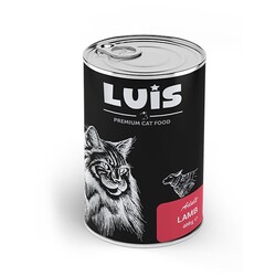 Luis Parça Kuzu Etli Soslu Kedi Yaş Maması 400 GR