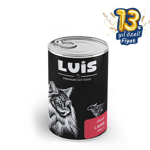 Luis Parça Kuzu Etli Soslu Kedi Yaş Maması 400 GR - 3