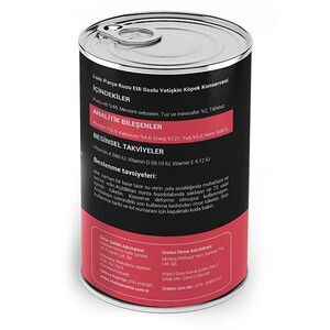 Luis Parça Kuzu Etli Soslu Yetişkin Köpek Yaş Maması 415 GR - 2